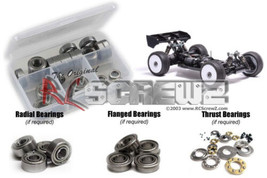 RCScrewZ Metal Shielded Bearing Kit mug039b for Mugen Seiki MBX8 ECO #E2022 - $49.45