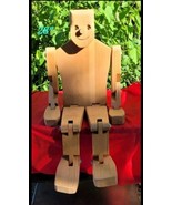 VTG Don Ellefson Limberjack Jointed Poseable Wooden Personalities Robot ... - $3,067.37 MXN