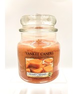 Yankee Candle “CREAMY CARAMEL” Size 14.5 oz. NEW Retired Scent RARE HTF - $667.18 MXN
