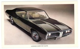 Lemans hardtop coupe 1968 photograph original factory advertising vintage - $19.00