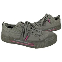 Womens Skechers New Moon Total Eclipse Shoes Olive Green Army Pink 55388 - £32.57 GBP