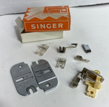 Griest Unique Singer Assorted Sewing Machine Foot Needle Plate Assortment - VTG - £7.80 GBP