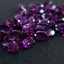 Königliche Lila Granat 1Cts + Oval Schliff Stein Mosambik Provinz Trauben - $383.52