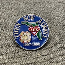 NEW VFW AUX Then Now Always Pin KG JD Veterans Foreign Wars - £9.32 GBP