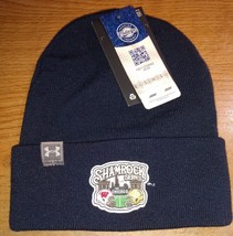 2021 Notre Dame Football Blue Shamrock Series Winter Hat Beanie Unisex One Size - £19.98 GBP