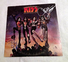 KISS  autographed  SIGNED &quot; Destroyer &quot;  RECORD   - $999.99