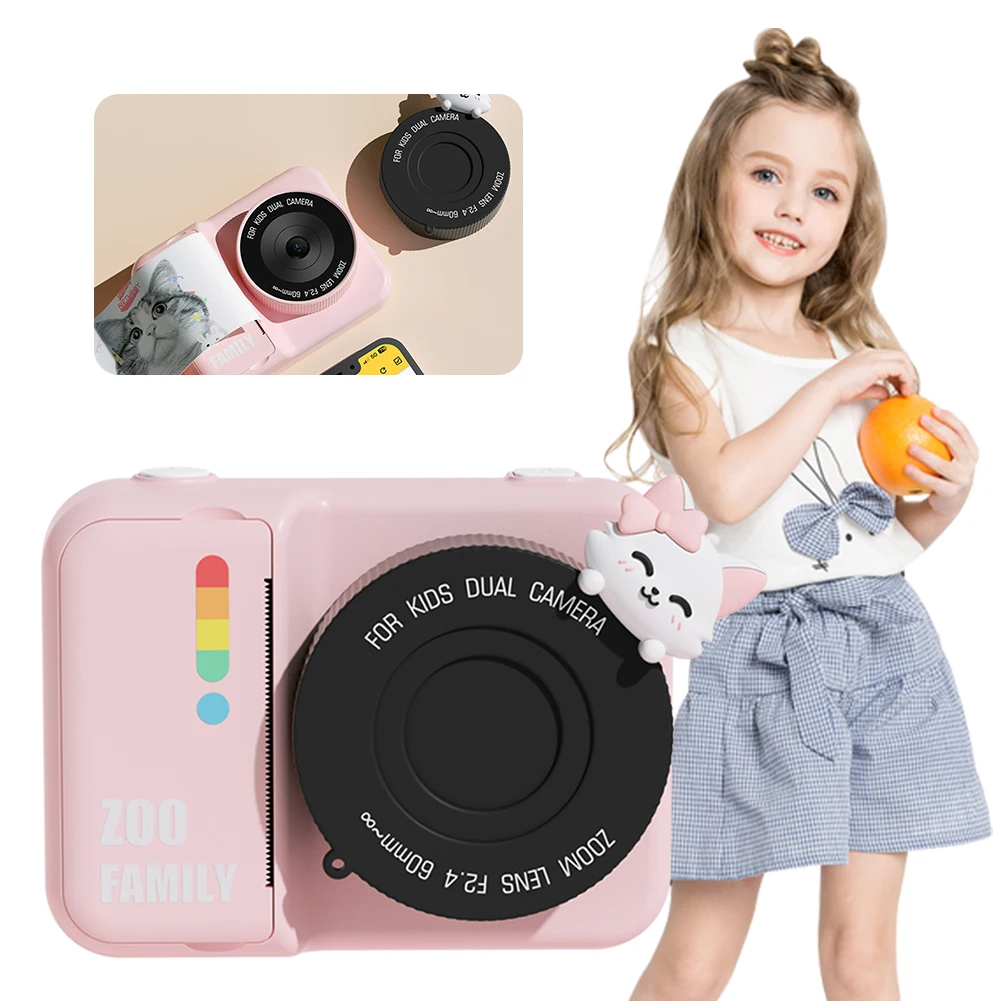 Kids Camera Instant Print WIFI HD Digital Camera 3.0 Inch Screen Portable Camera - £46.63 GBP+