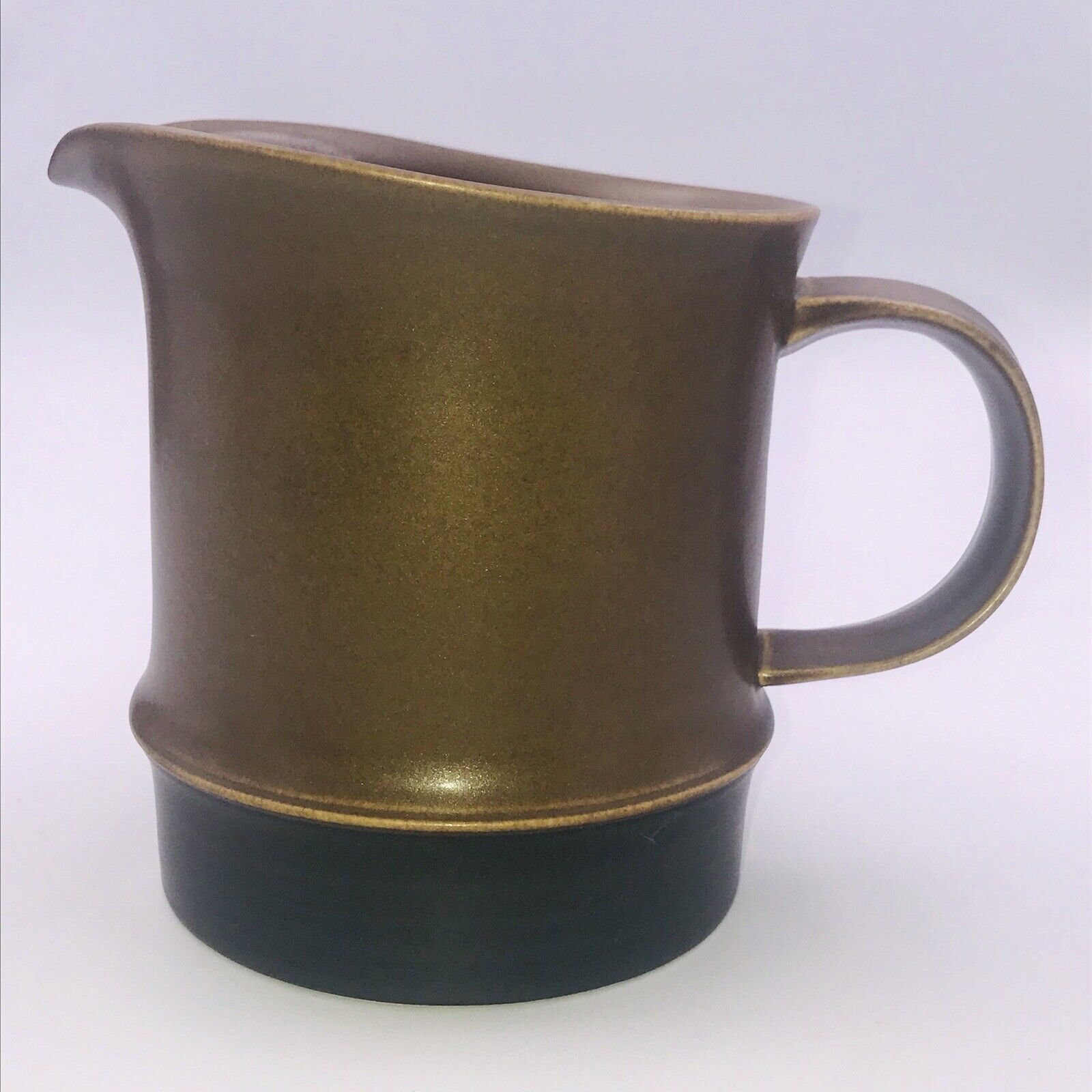 Primary image for 1970 Vintage Goebel Schwarzwald Brown Water Pitcher W Germany 6” Tall 5.25” Dia