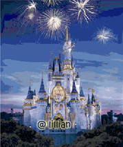 New *Princess Castles Castle* Counted Cross Stitch Pattern - £3.83 GBP