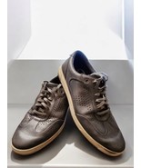 Cole Haan Gray Lace Up Sneakers 12W Wide Casual Shoes Pre-Owned Comfort ... - $47.58