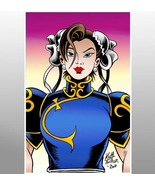  &quot; Chun Li Signed Print &quot;   ( Animation &amp; Comics Art ) - £19.66 GBP