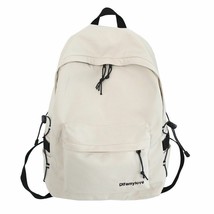 Teenager Men Women Backpack Double Zipper Classic Big Capacity School Rucksack - £36.01 GBP
