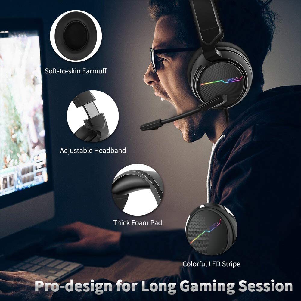 Jeecoo usb pro gaming headset for pc sale