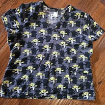 Despicable Me Scrub Top You Had Me Minions Scrubs Sz. 3X - $14.84