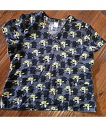 Despicable Me Scrub Top You Had Me Minions Scrubs Sz. 3X - $14.84