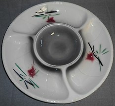 1961 Set (2) Lane &amp; Co Mid Century Design CHIP/DIP Trays California Pottery - £25.31 GBP