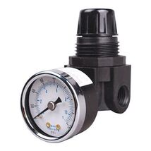 Tru-Flate Plastic/Steel Mini Regulator with Gauge 1/4 in. NPT 160 psi - $24.95