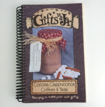 Gifts In A Jar Cocoas, Cappuccinos, Coffees &amp; Teas Spiral Bound Cookbook - $5.11