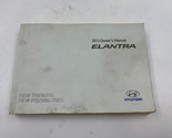 2013 Hyundai Elantra Owners Manual Handbook OEM K04B36008 - £21.22 GBP