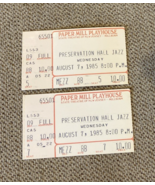 1985 Papermill Playhouse – Preservation Hall Jazz Band Ticket - $13.63 CAD