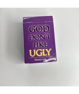 God Don’t Like Ugly Playing Cards Mentally Stimulate Me Card Game Derric... - $42.08 CAD