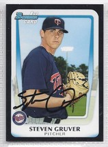 Steven Gruver Signed Autographed 2011 Bowman Prospects Card - $9.60