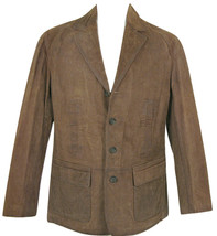 NEW $795 Polo Ralph Lauren Sportcoat Jacket!  L  Weathered Oiled Leather Western - £355.56 GBP