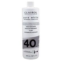 Clairol Pure White 40 Volume, 16 oz  - $15.79