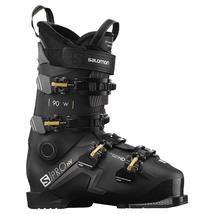 Salomon S/Pro HV 90 Womens Ski Boots - 25.5/Black-Belluga-Golden Glaw - £366.87 GBP