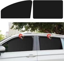 Car Side Window Sun Shades, Window Sunshades Privacy Curtains, (Front&amp;Back 4pcs) - £15.28 GBP