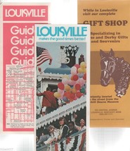 Three Louisville Kentucky Brochures - $1.50