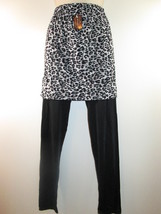 Bossani  Skeggings Skirt &amp; Leggings  Animal Print/Black, One Size Fits All - $15.99