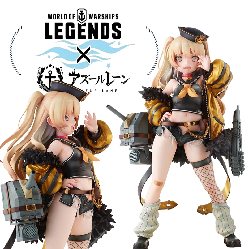 23cm Azur Lane Anime Figure Sexy Girl USS Bache PVC Action Figure USS Honolulu - $21.72+