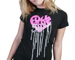 Rogue Status Dta Donna Adolescenti Nero Rosa Completo Di Love Shlt Cuore... - $14.21