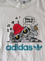 Adidas Beyond the Streets NYC Boombox Rap Hip Hop T-Shirt Men&#39;s Size Med... - £19.46 GBP