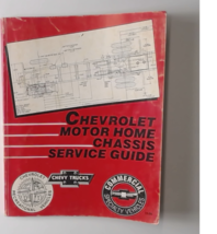 Chevrolet Motor Home Chassis Service Guide Factory Repair Manual  From 1993 - $12.37