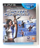 Sports Champions Game Sony PlayStation 3 Move PS3 2010 Complete CIB Vido... - £5.12 GBP