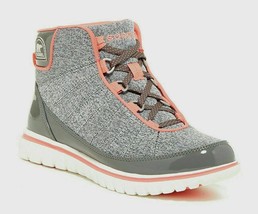 SOREL Tivoli Go High Sneaker Boot Waterproof Lightweight Gray Melon Size 12 NeW - £117.07 GBP