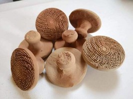 Natural Moroccan Terracotta Clay, Exfoliator, foot scrubber   Handmade i... - £15.62 GBP