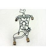 Country Western Metal Boot Windchime - $15.02 CAD