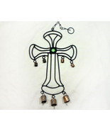 Inspirational Country Metal Cross Windchime - $15.02 CAD