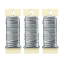 3 Pack Floral Wire 22 Gauge Wire For Jewelry Making 114 Yard Craft Wire ... - £15.79 GBP