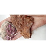 Red  Quartz Crystals /   Pink Calcite  ( 2 ) Included - Mineral Specimen... - $44.66 CAD