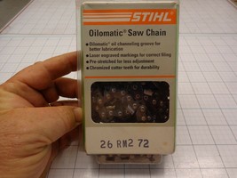 Stihl 26 RM2 72 Chainsaw Chain 18&quot; Loop   .063&quot;  .325&quot;  72  Drive Link O... - £19.70 GBP