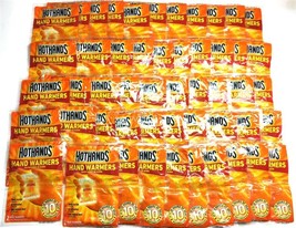 50 Pairs Hothands Hand Warmers Safe Odorless Air Activated Heat EXP. Date 1/2026 - £31.96 GBP