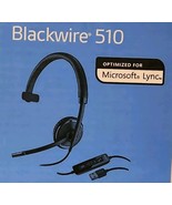 Plantronics Blackwire C510 Wired Single Ear Computer Headset w/ Carry Case - $418.63 MXN