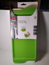 OXO Tot Baby Food Freezer Tray With Teal Protective Cover - NEW - £3.17 GBP