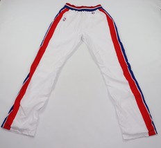 Vtg 90s Champion Detroit Pistons Team Issued NBA Basketball Pants White 93/94 36 - £58.01 GBP