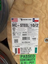 Encore Wire MC-Steel Cable 10/2 Strand Copper Black, Red Conductors (800&#39;) - $22,731.94 MXN