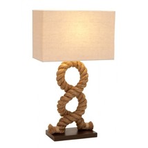 Lamp weaving rope lamp rectangular shade thumb200